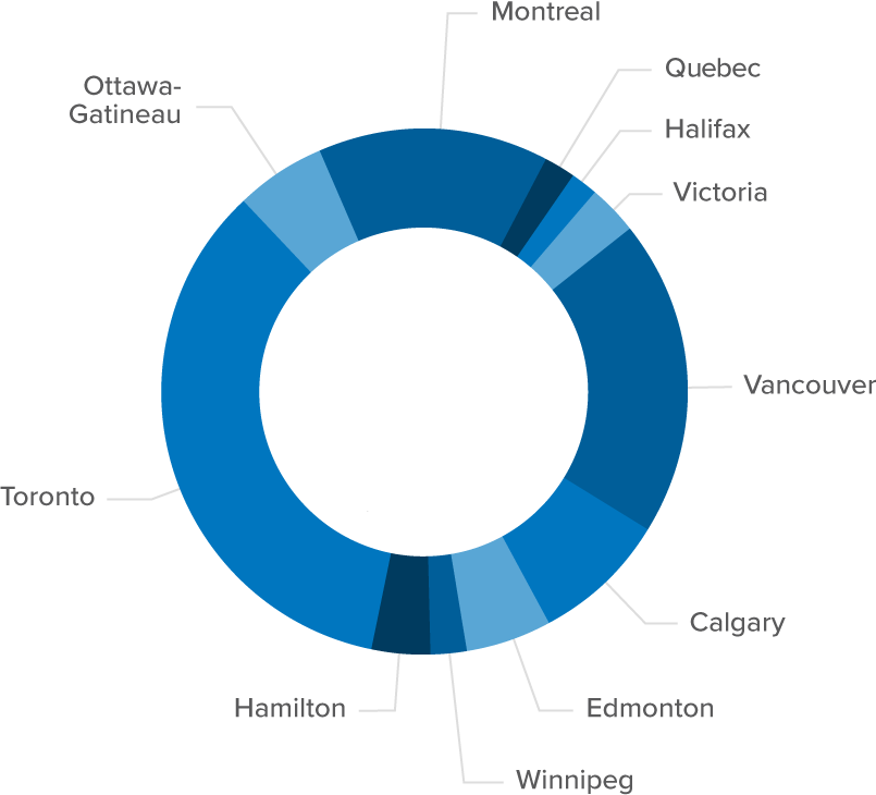 composite 11 weightings donut chart